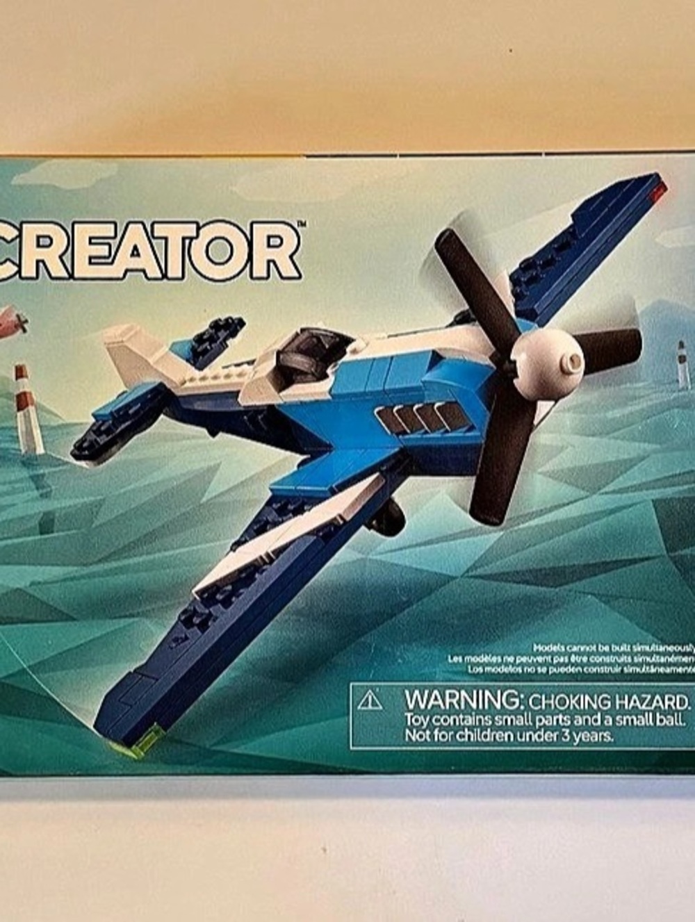 LEGO Creator 31160 Race Plane Blue & White